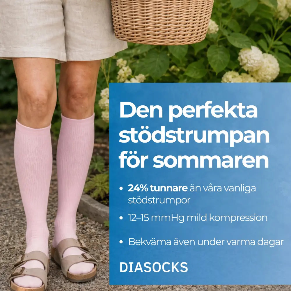 Diasocks tunn stödstrumpa