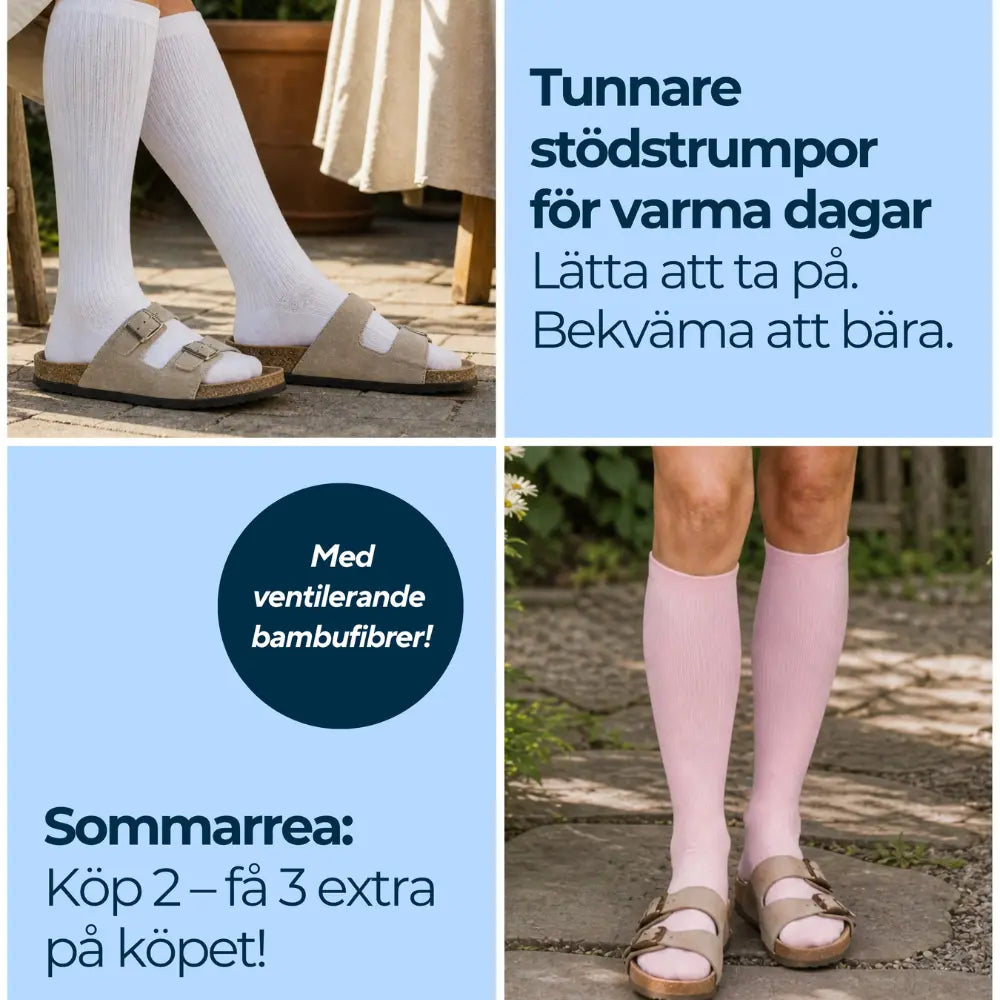 Diasocks tunn stödstrumpa